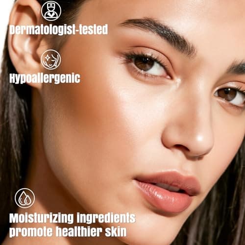 HECI BEAUTY Cream Bronzer with Brush, Creamy & Highly Pigmented Formula, Blendable Cream Contour Makeup with a Natural, Matte Finish - Buildable Formula for Shimmer-Free, Medium, 0.7 Oz - Thumbnail 4