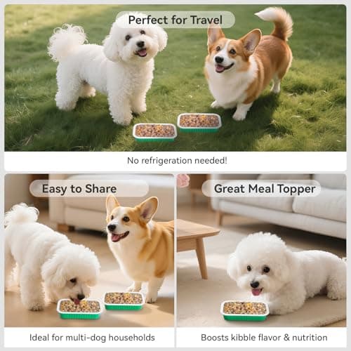 APL Freeze-Dried Dog Food, 0.7oz x 6 Pack | 77% Fresh Meat, 70% Chicken, 55% Crude Protein, Pumpkin & Superfood Recipe | Supports Dental Health, Skin & Coat | Ready-to-Serve - Thumbnail 4