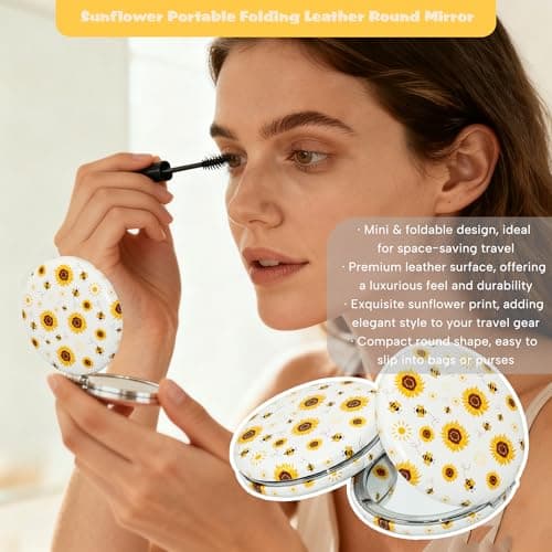 Sunflower Gift Baskets for Women, Sending Sunshine Unique Birthday Cheer Up Self Care Package, Get Well Soon Spa Gifts Set - Thinking of You Gift for Lover, Her, Girls, Women, Sister, Mom - Thumbnail 4