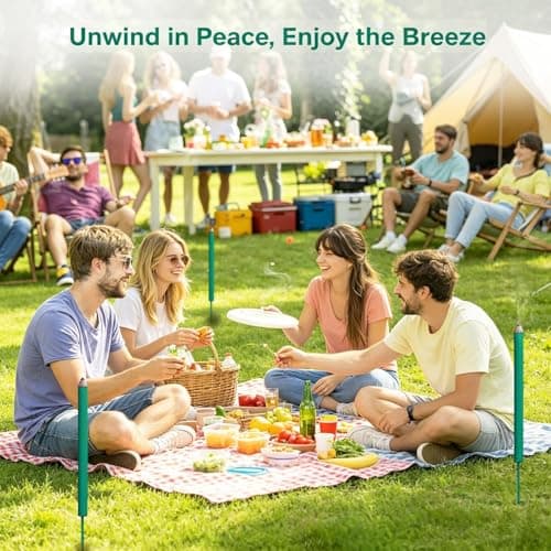 FIRIK Large Citronella Incense Sticks Outdoor, Thick Citronella Incense, Natural Lemongrass Incense Sticks for Home Pool Side Garden, Patio, Camping Trips, Porches, Courtyards, Farm, Backyard, 12 PCS - Thumbnail 4
