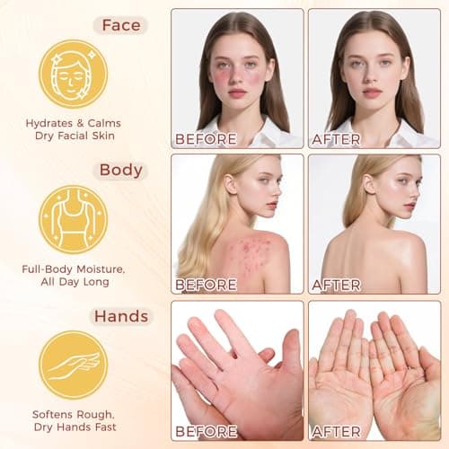 Mokasakiso Beef Tallow for Skin,Tallow and Honey Balm,Organic Grass-Fed Beef Tallow Balm with Honey, Face and Body Moisturizer(120g) - Thumbnail 5