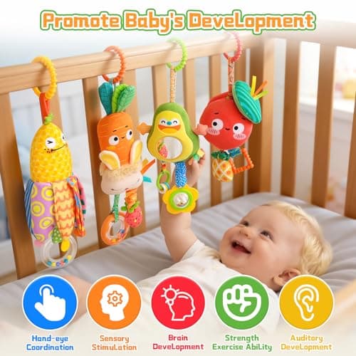 Baby Hanging Toys for 0 3 6 9 12 Months Newborn Infants Baby Boy Girl Gifts - Thumbnail 2