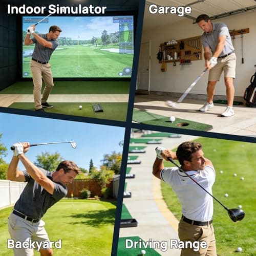 HighlyJoy Golf Impact Tape, High-Resolution Impact Stickers for Irons & Woods Clubs, Golf Training Aid for Home Practice, Nets & Golf Simulators, Perfect for Beginners & Experienced Golfers,140Pcs - Thumbnail 5