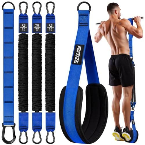 KUTIZE Pull Up Bands, Pull Up Bar Heavy Duty Resistance Bands, Height Adjustable Pull Up Assistance Bands for Enhanced Strength Training, Muscle Training, Exercise Workout Bands Set for Working Out - Image 1