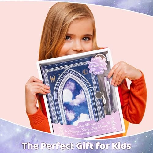 MINICAGIE Journal with Lock for Girls Ages 8-12 Diary with Lock and Key - Thumbnail 5