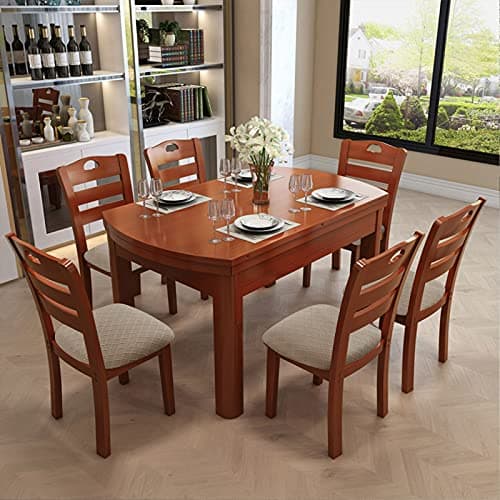 Genina Waterproof Seat Covers for Dining Room Chairs Covers Dining Chair Cover Kitchen Chair Covers (Khaki, 2 Pcs) - Thumbnail 2