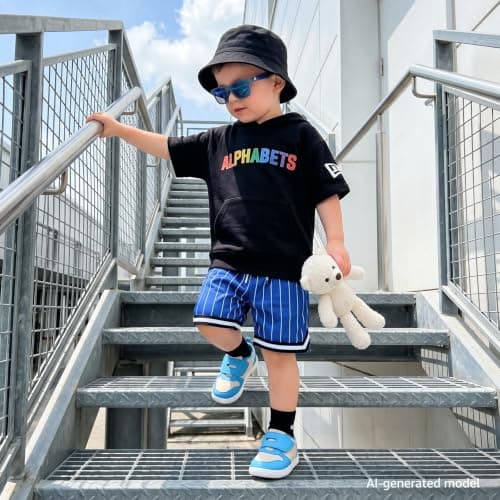 STQ KIDS Toddler Shoes Boys Wide Toe Box Barefoot Shoes Lightweight Girls Sneakers Zero Drop Preschool Kids First Walking Running Tennis Shoe Daycare School Blue Toddler Size 5 - Thumbnail 2