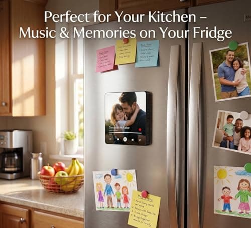 Personalized Music Fridge Magnet for Dad - Custom Photo & Song Gift for Father's Day, Birthday - Unique Dad Keepsake with Spotify Code - Thumbnail 5
