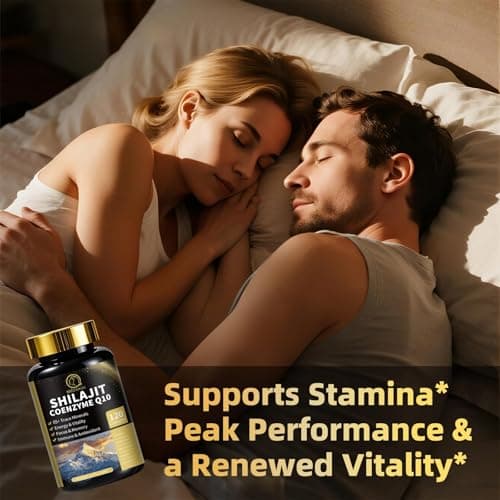 BBEEAAUU Shilajit for Men with Sea Moss & Ashwagandha,12 in 1 Hima*Layan Shilajit Supplements Capsules with Coenzyme Q10, Fulvic Acid & Humic Acid, Lion's Mane, Support Energy & Immunity, 120 Counts - Thumbnail 4