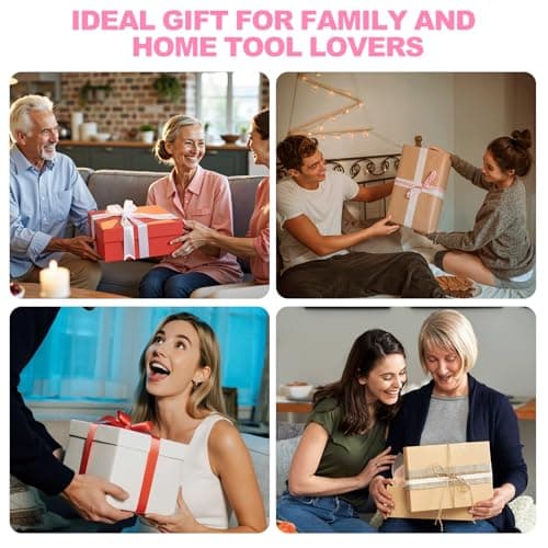 Tool Set- 412 Piece Home Repair/Auto Tool Kit, Storage Organizer with Drawers, Toolbox Storage Case for Women & Men, Perfect for Homeowner, Diyer, Handyman, DIY - Thumbnail 6