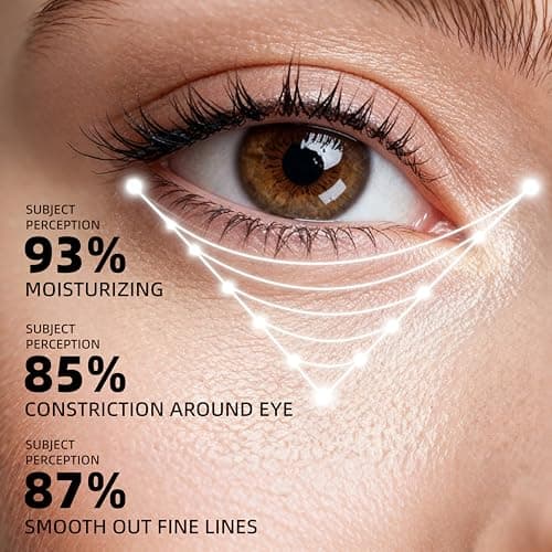 HKY Night Eye Cream with Collagen & Acetyl Hexapeptide-8 – Anti-Aging Repair Eye Treatment for Wrinkles & Fine Lines, Snow Mushroom + Centella + Hyaluronic Acid, Korean Skincare, 0.71 oz - Thumbnail 4