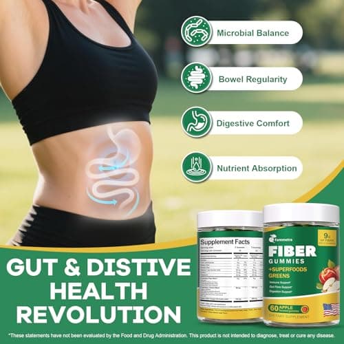 Femmetra 9G Fiber Gummies for Digestive Health & Regularity - Thumbnail 5
