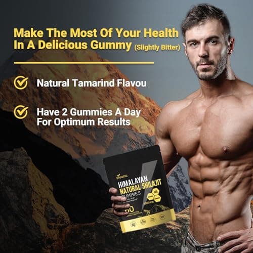 Himalayan9 Shilajit Gummies with Ashwagandha & Gokshura | 85+ Trace Minerals & Fulvic Acid | Organic, Non-GMO Micronutrient Supplement for Men & Women | 100% Pure & Natural - Thumbnail 6