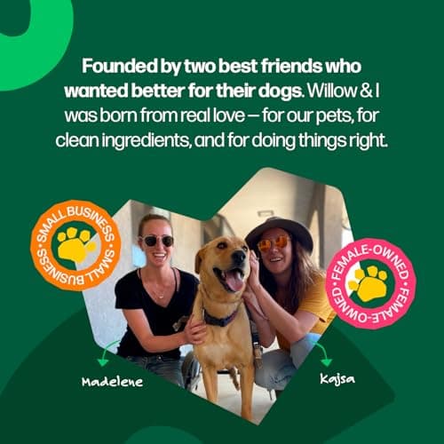 Willow&I Bully Sticks for Dogs -12 Inch Natural Bully Sticks for Medium, Large & Small Dogs- Premium 100% Grass Fed, Single Ingredient, Long Lasting, High Protein, Odor Free (12", 5 Pack) - Thumbnail 2