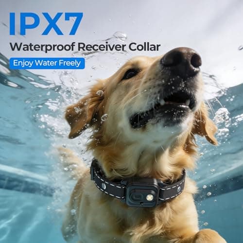 RPZ Dog Shock Collar with Remote Control, Dog Training Collar, E Vibration Collar for Large Medium Small Dogs, 4 Training Modes Rechargeable IPX7 Waterproof 4200FT, 1pcs - Thumbnail 6