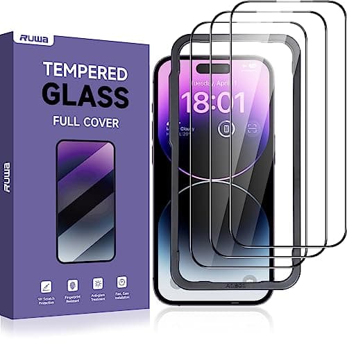 RUWA Screen Protector for iPhone 14 Pro Max [6.7 Inch][3-Pack] - Image 1