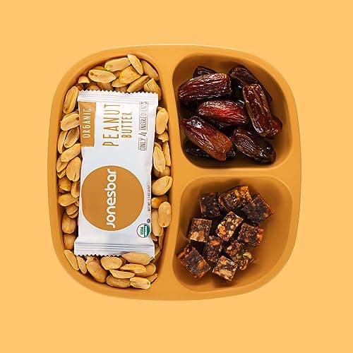JONESBAR Organic Plant Based Protein Bars | Peanut Butter | Fruit & Nut Bar, Kosher, Gluten Free, Breakfast Bars, School Snacks, Vegan Snack & Healthy Snacks for Adults and Kids (12 Bars) - Thumbnail 6