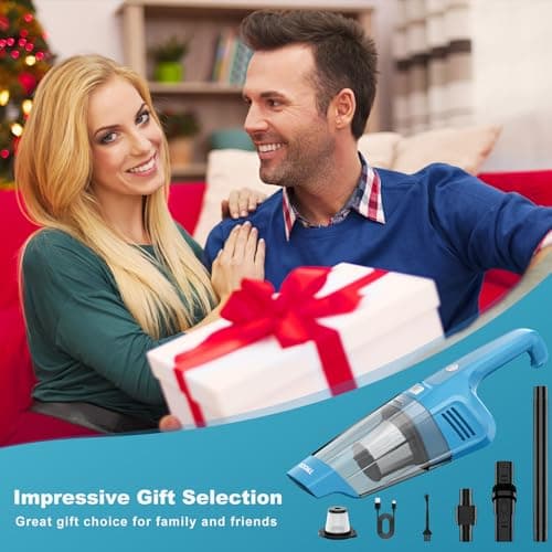 TROIZO Handheld Vacuum Cordless, 14500PA Powerful Suction Hand Held Vacuum Cleaner with Brushless Motor, Rechargeable and Portable Car Vacuum for Home Office Car Pet - Thumbnail 6