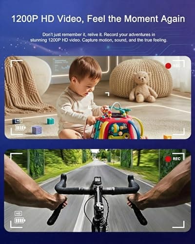 kttung AI Smart Glasses with Camera, 1080P Video Recording, 8MP Camera Glasses, Real Time Translation & Voice Assistant, Open-Ear Bluetooth Audio for Vlogging, Travel and Meetings - Thumbnail 4