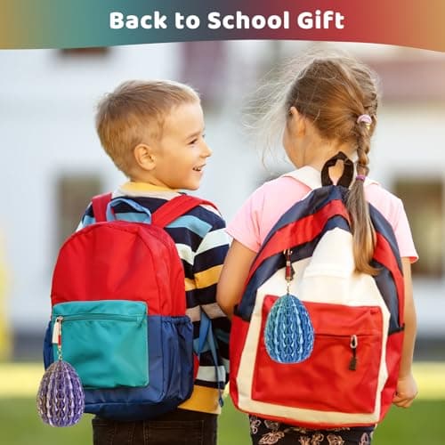 3PCS 3D Printed Dragon Egg with Crystal Dragon - Articulated Fidget Toys for Home Office Decor Suprprise eggs, Easter Basket Stuffer, stocking stuffers - Gifts for Gamers, D&D Fans (Style-1) - Thumbnail 6