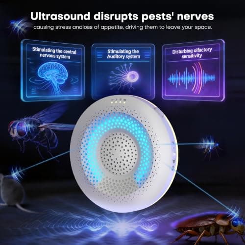 Cozlite Ultrasonic Pest Repeller, Mouse Repellent Indoor, 4 Pack - Thumbnail 2