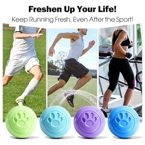 SCENTORINI Shoe Deodorizer Balls, 12 Pack Sneaker Deodorizer Balls, Odor Eliminator for Smell Shoes, Long Lasting Shoe Freshener for Gym Bags, Drawers and Small Spaces - Thumbnail 5