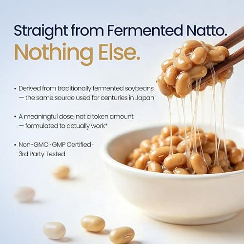 Joyung Nattokinase 8000FU - Cardiovascular & Blood Circulation Support Supplement - Includes Black Currant & CoQ10 for Heart Health & Vitality - Thumbnail 6