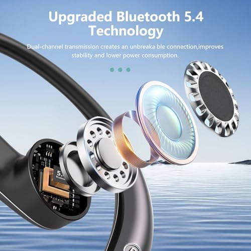 AI Translation Earbuds Real Time, Translator Headphones 164 Languages & Accents, Audifonos Traductores Inglés Español, Bluetooth5.4Device for Travel Business Learning Compatible with iOS and Android ﻿ - Thumbnail 6