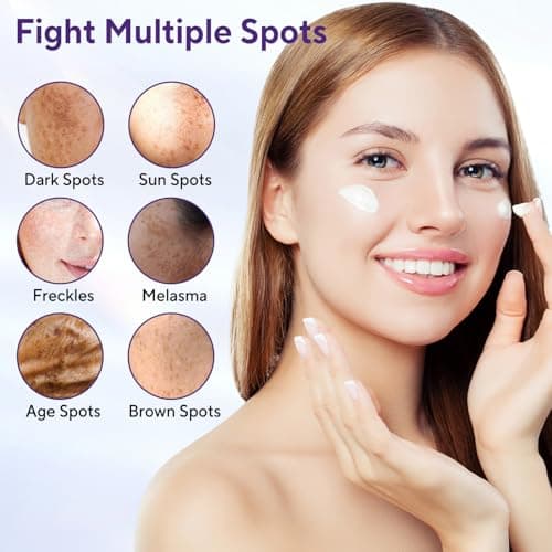 Jessasjet Dark Spot Remover for Face & Body, Advanced Corrector Cream with Niacinamide, Retinol, Arbutin, Hyaluronic Acid & Vitamins B5 C E, Fade Age Spots, Sun Spots, Freckles (1.69 Fl Oz) - Thumbnail 4