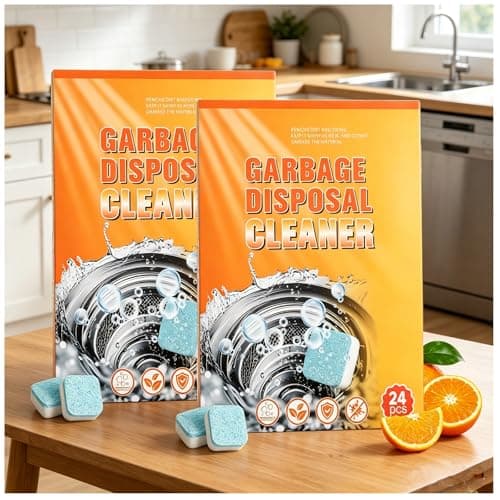 Gihen Garbage Disposal Tablets, Dissolve Grime & Remove Odors, 48pk - Image 1