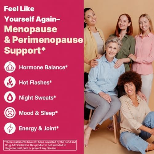 Menopause Supplements for Women - Menopause Support Gummies, Perimenopause, - Thumbnail 2