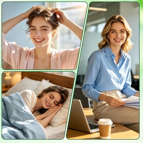 RiRywony Cortisol Supplements for Women, Cortisol Reducer with Magnesium Glycinate, Ashwagandha, L-Theanine & Phosphatidylserine, Stress Relief & Relaxation Support - Thumbnail 5