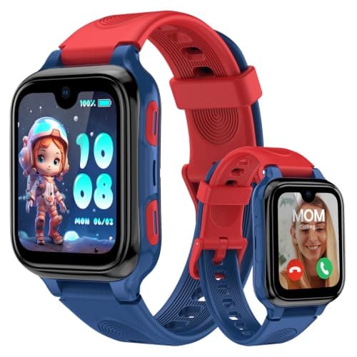 LAGENIO K9 Kids Smart Watch with GPS Tracker, AI Assistant, Video & Voice Call, 1.78" AMOLED, 4G Kids Smartwatch with SOS, Parental Controls, School Mode, IP68 Waterproof, The Best Gift for Children