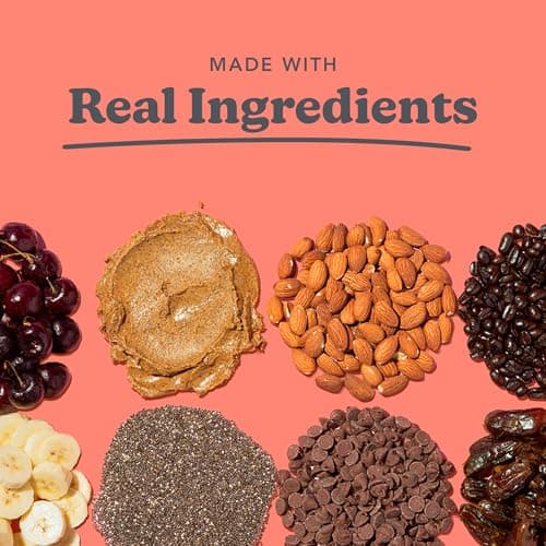 Love + Chew Mini Vegan Cookies, Gluten Free, 3g Plant Based Protein Per Cookie, Pumpkin Chocolate Chip Flavor, Healthy Snacks for Adults and Kids, Individually Wrapped Cookies, Pumpkin Chip, 18 Pack - Thumbnail 6