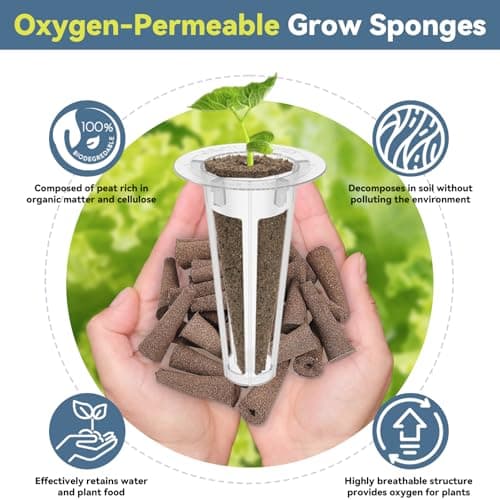 Mix Salad Seed Pods for Aerogarden, Ahopegarden, iDOO Hydroponics Growing System Indoor Herb Garden, 400+ Seeds(12-Pods) - Thumbnail 5