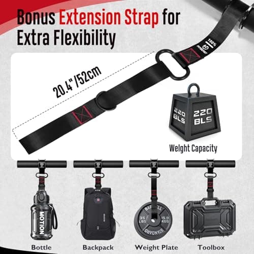 FitBeast Forearm Strengthener & Wrist Roller - Forearm Strength Trainer with Thickened Anti-Slip Grip Handles&Adjustable Strap, Perfect for Forearm Exercising, Boosting Grip Strength, Muscle Building - Thumbnail 4