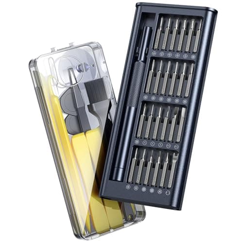 AXTH [Upgraded & Best] 38in1 Small Precision Screwdriver Set, [Military Grade Durability] Magnetic Mini Tool Kit for Core Tech Enthusiasts & DIYers | Repair Phone/Computer/Watch/Laptop/Macbook/More - Image 1