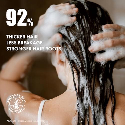 ALFHEIM Coffee+ Thickening Shampoo for Fine, Weak & Thinning Hair with Caffeine, Biotin & Arabica Coffee Oil – Energizing, Strengthening & Volumizing Cleanser – Sulfate-Free, Cruelty-Free – 10.7 oz - Thumbnail 5