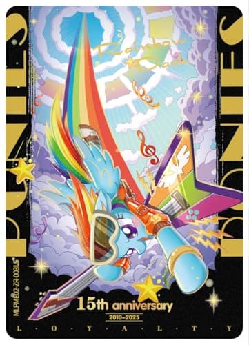 KAYOU My Little Pony Friendship Eternal Cards, Moon Edition Series 2, English, 12 Blister Packs Display with Promo Card, Anniversary Celebration Theme - Thumbnail 6