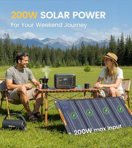 Lipower Portable Power Station, 296Wh Backup Battery with 20ms UPS, 300W (600W Peak) Pure Sine Wave AC Outlet, PD 100W USB-C, 1-Hour Fast Full Charge, Solar Generator for Camping Travel Home Emergency - Thumbnail 5