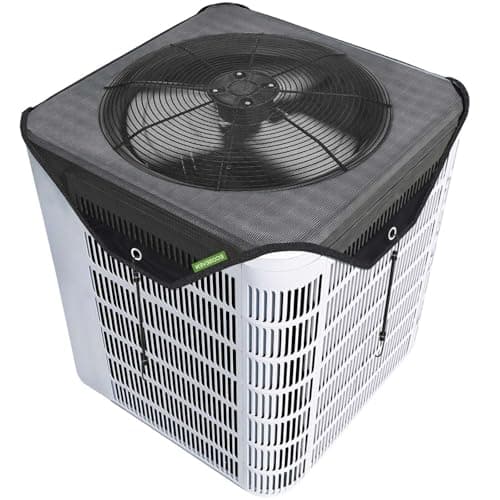 Air Conditioner Covers for Outside units - 32 x 32 Central Air Conditioner ac unit covers outdoor Top Universal Defender Mesh Design (32'' x 32'')