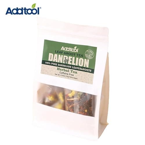 Addtool Dandelion Goji Chrysanthemum Tea Caffeine Free，Include Cassia Seed, Licorice, Orange Peel, Gardenia,Support Liver and Kidney Health ,Detox , liver cleanse Kidney Tea with Natural Blend of 7 Herbs (150 grams / per portion/15pcak) Each tea bag can be steeped multipletimes. - Thumbnail 5