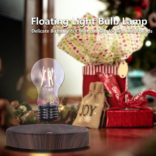 INOVAXION Levitating Floating Light Bulb, Magnetic Levitation Wireless Bulb Lamp, Gravity Lamps, Magnetic Levitating Decor& Display for Room and Office, Unique Tech Gift and Toy. - Thumbnail 6