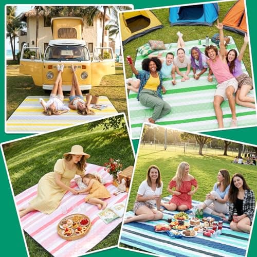 Waterproof Beach Blanket Picnic Outdoor Camping Mat Women Coworker Work Besties Cool Funny Gifts Colleague Manager Supervisor Boss Executive Assistant Inter Farewell Leaving Holiday Appreciation - Thumbnail 4