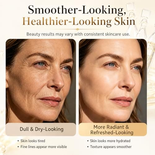 Silk Peptide Intensive Lifting Ampoule, Anti-Aging Hydrating Serum, Multi Peptide, Collagen, Niacinamide, 4D Hyaluronic Acid Serum for Wrinkles & Fine Lines & Radiance 30pcs - Thumbnail 5