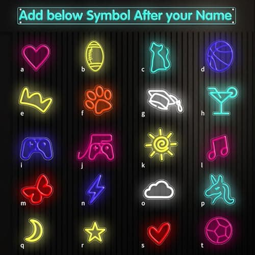 Klampo Custom Neon Sign, Personalized Neon Name Sign For Birthday Gifts - Thumbnail 3