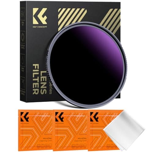 K&F CONCEPT 67mm ND1000000(20 Stops) ND Lens Filter Neutral Density Camera Lens Filter with 28 Multi-Layer Coatings (Nano X Series) - Image 1