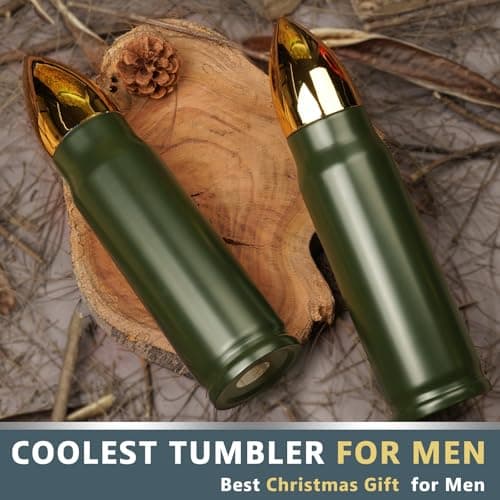 Funslive Gifts for Mens Funny - 17 oz Coffee Bullet Tumbler Cup - Stocking Stuffers for Adults Mens Gift Ideas - Gifts for Dad Who Have Everything - Valentines Day Husband Him Gift 2026 - Thumbnail 4