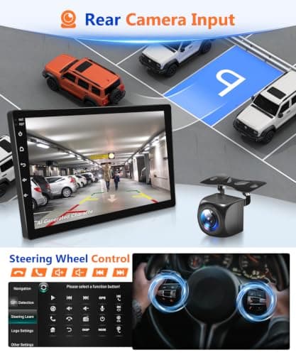 Wadpon 8Core 64G Android Car Stereo for Honda Civic 2006 to 2011 Apple CarPlay Android Auto, 10.1IN IPS Touch Screen for Civic Head Unit 5G WiFi GPS Navi FM RDS EQ DSP HiFi Audio Receiver SWC Camera - Thumbnail 6
