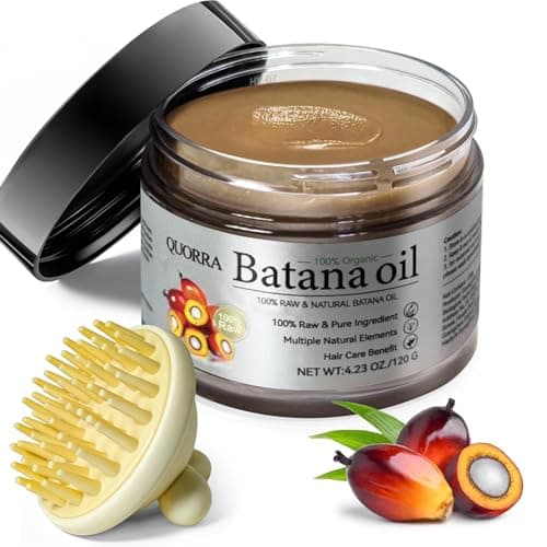Quorra Raw Batana Oil for Hair Growth 100% Natural Organic Hair Oil from Honduran for Thick and Strong Natural Hair,Unrefined Cold Pressed Cosmetic Scalp Mask for Men & Women - Image 1